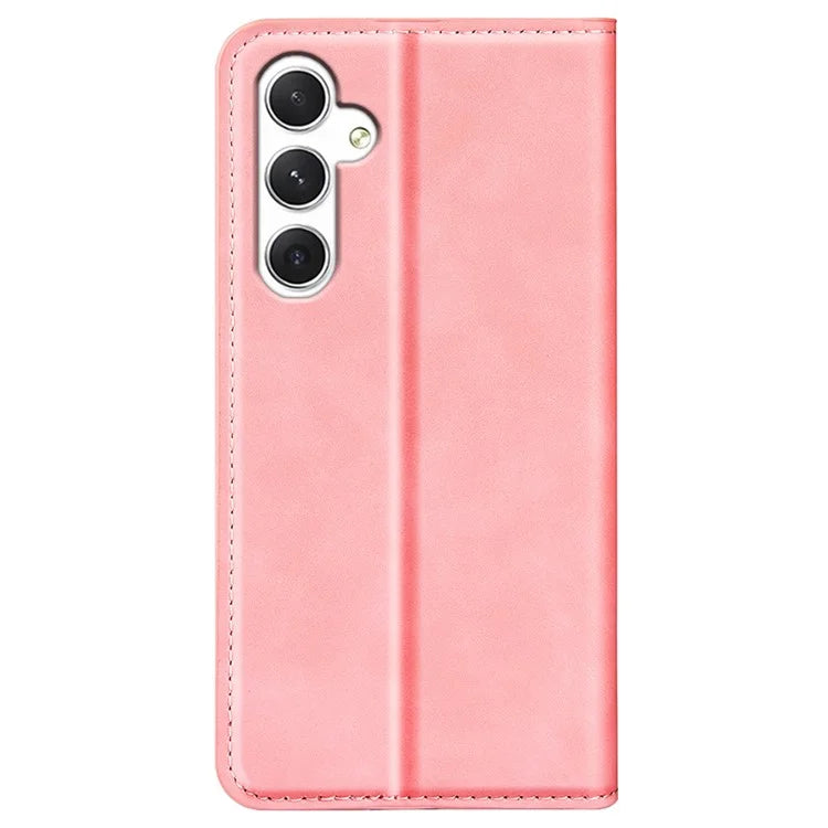 For Samsung Galaxy S24 Case Flip Wallet Skin-touch Phone Cover