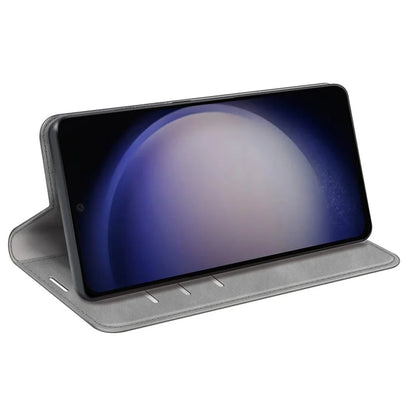 For Samsung Galaxy S24 Case Flip Wallet Skin-touch Phone Cover