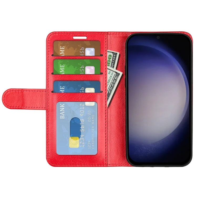 For Samsung Galaxy S24 Case Flip PU Leather Wallet Phone Cover