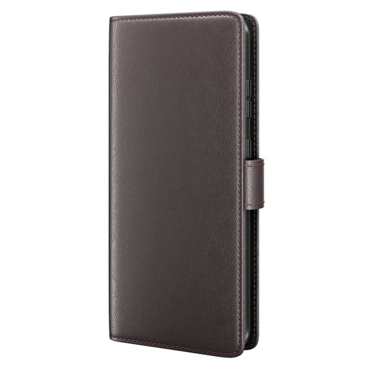 For Xiaomi 14 Pro Case Genuine Split Leather Stand Wallet Folio Cover