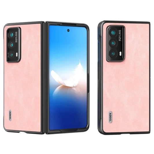 ABEEL For Honor Magic Vs2 5G Case PU Leather + PC Folding Phone Cover