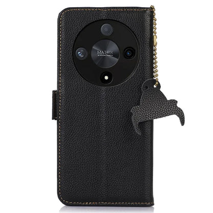 For Honor X9b 5G / Magic6 Lite 5G Case RFID Blocking Wallet Phone Stand Cover