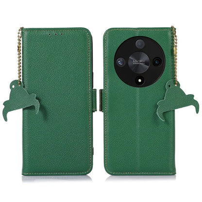 For Honor X9b 5G / Magic6 Lite 5G Case RFID Blocking Wallet Phone Stand Cover