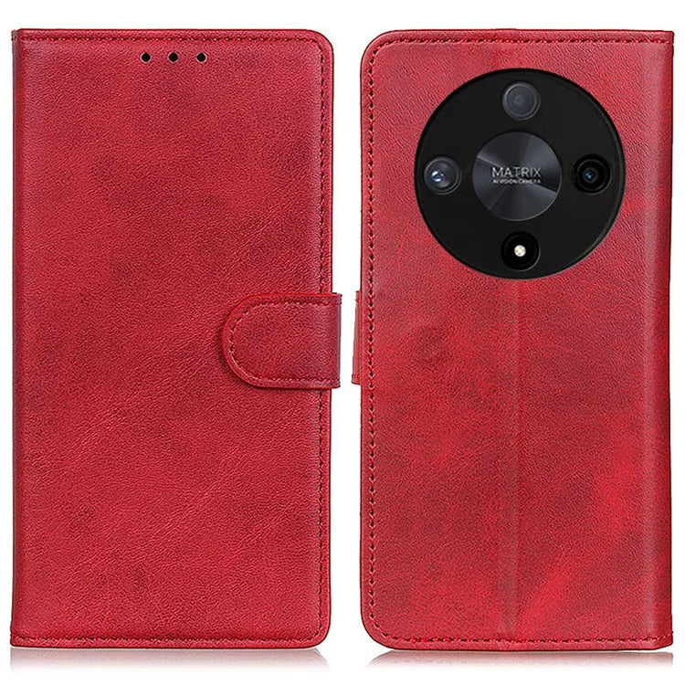 For Honor X9b 5G / Magic6 Lite 5G Case Cowhide Texture PU Leather Phone Cover
