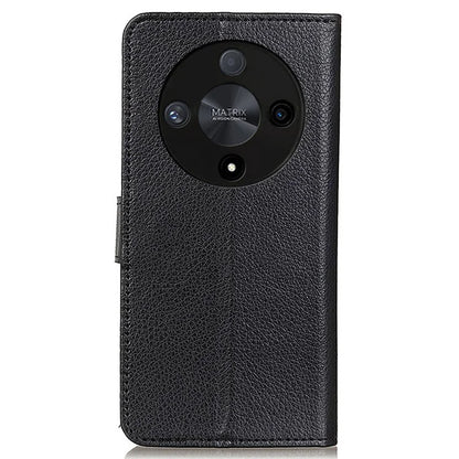 For Honor X9b 5G / Magic6 Lite 5G Case Litchi Texture Stand Leather Phone Cover