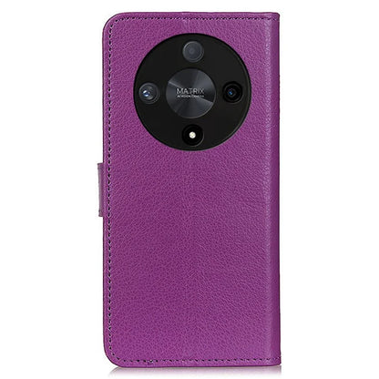 For Honor X9b 5G / Magic6 Lite 5G Case Litchi Texture Stand Leather Phone Cover