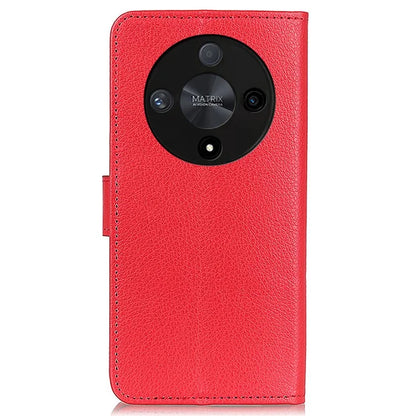 For Honor X9b 5G / Magic6 Lite 5G Case Litchi Texture Stand Leather Phone Cover