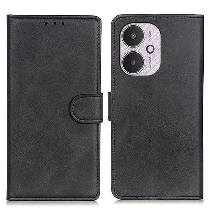 For Xiaomi Redmi 13C 4G / 5G / Poco C65 4G Case Wallet Cowhide Texture Phone Stand Cover