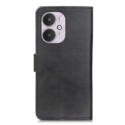 For Xiaomi Redmi 13C 4G / 5G / Poco C65 4G Case Wallet Cowhide Texture Phone Stand Cover
