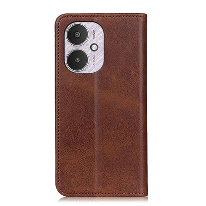 For Xiaomi Redmi 13C 4G / 5G / Poco C65 4G Case Split Leather Magnetic Auto-absorbed Phone Cover