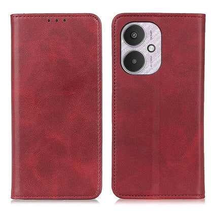 For Xiaomi Redmi 13C 4G / 5G / Poco C65 4G Case Split Leather Magnetic Auto-absorbed Phone Cover