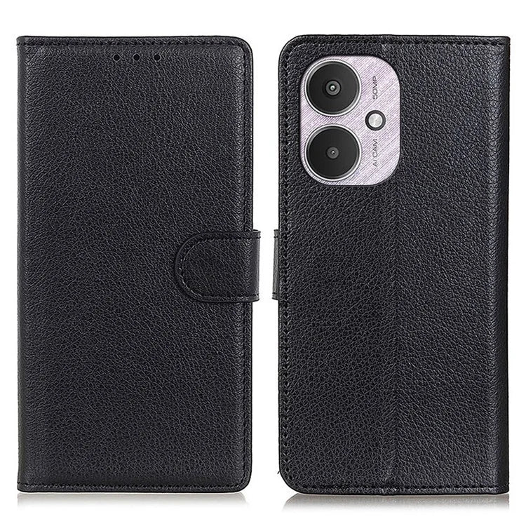 For Xiaomi Redmi 13C 4G / 5G / Poco C65 4G Case Drop-proof Leather Phone Wallet Cover