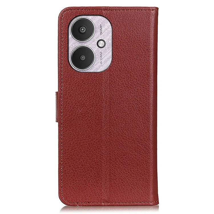 For Xiaomi Redmi 13C 4G / 5G / Poco C65 4G Case Drop-proof Leather Phone Wallet Cover