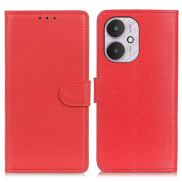 For Xiaomi Redmi 13C 4G / 5G / Poco C65 4G Case Drop-proof Leather Phone Wallet Cover