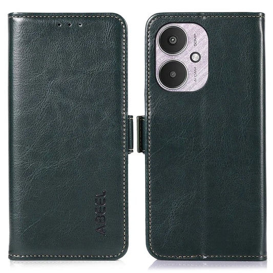 ABEEL For Xiaomi Redmi 13C 4G / 5G / Poco C65 4G Case PU Leather Wallet Protective Phone Cover