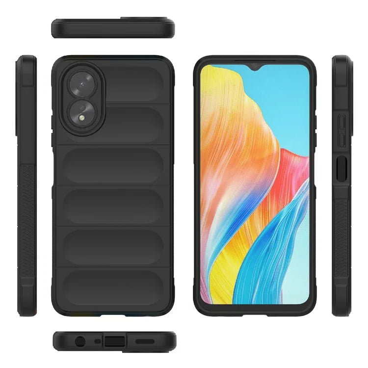 For Oppo A38 4G Case Drop-proof Rugged Phone TPU Cover