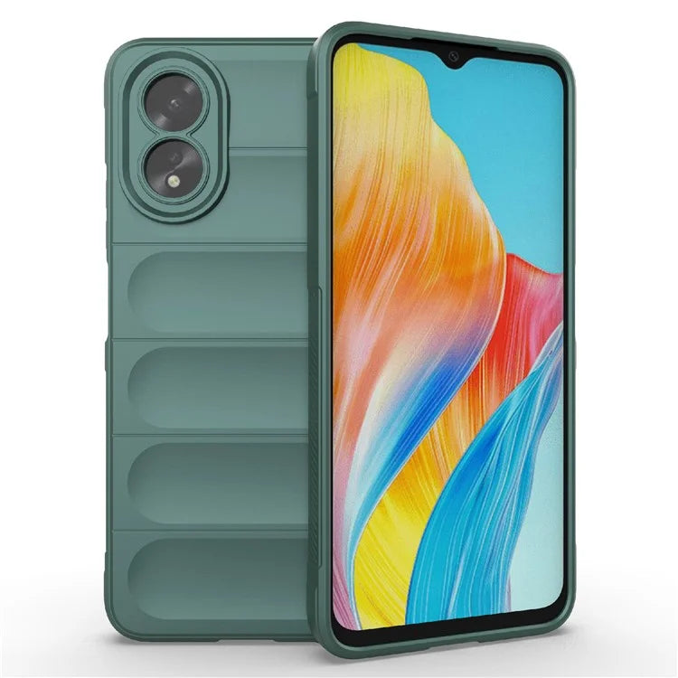 For Oppo A38 4G Case Drop-proof Rugged Phone TPU Cover