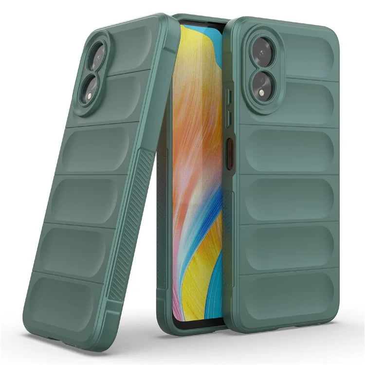 For Oppo A38 4G Case Drop-proof Rugged Phone TPU Cover
