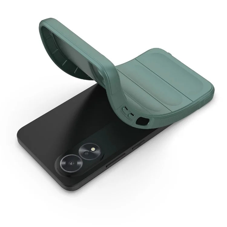 For Oppo A38 4G Case Drop-proof Rugged Phone TPU Cover