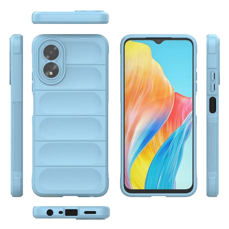 For Oppo A38 4G Case Drop-proof Rugged Phone TPU Cover