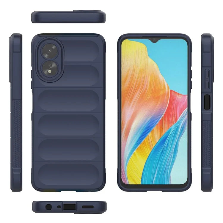 For Oppo A38 4G Case Drop-proof Rugged Phone TPU Cover