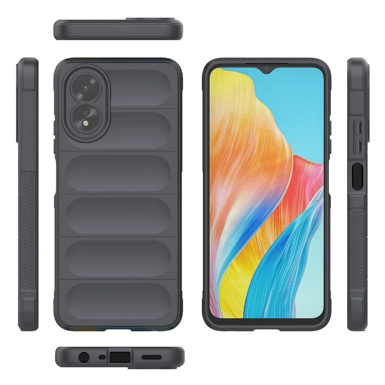 For Oppo A38 4G Case Drop-proof Rugged Phone TPU Cover