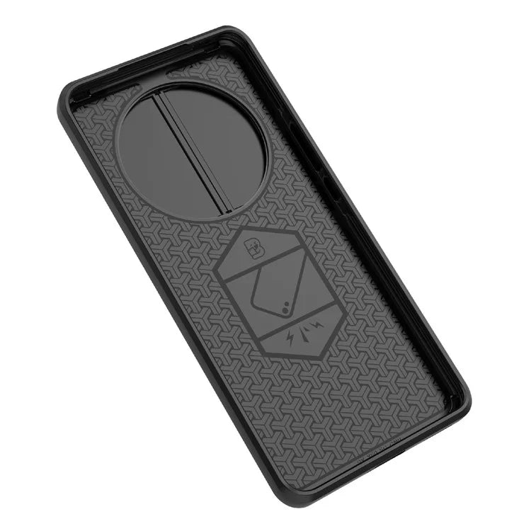 For Honor X50 Case Slide Lens Protection PC + TPU Kickstand Cover