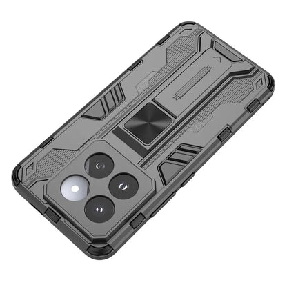 For Xiaomi 14 Pro Case Anti-scratch PC+TPU Kickstand Phone Back Cover