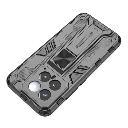 For Xiaomi 14 Case PC+TPU Anti-drop Phone Cover with Foldable Kickstand