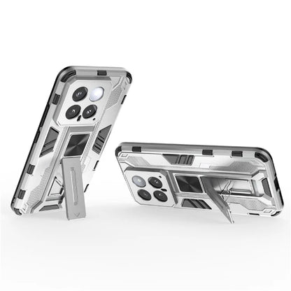 For Xiaomi 14 Case PC+TPU Anti-drop Phone Cover with Foldable Kickstand