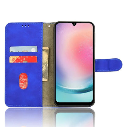 For Samsung Galaxy A25 5G (Global) (161.0 x 76.5 x 8.3mm)  Skin-touch Case Scratch-resistant Leather Wallet Phone Cover