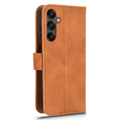 For Samsung Galaxy A25 5G (Global) (161.0 x 76.5 x 8.3mm)  Skin-touch Case Scratch-resistant Leather Wallet Phone Cover