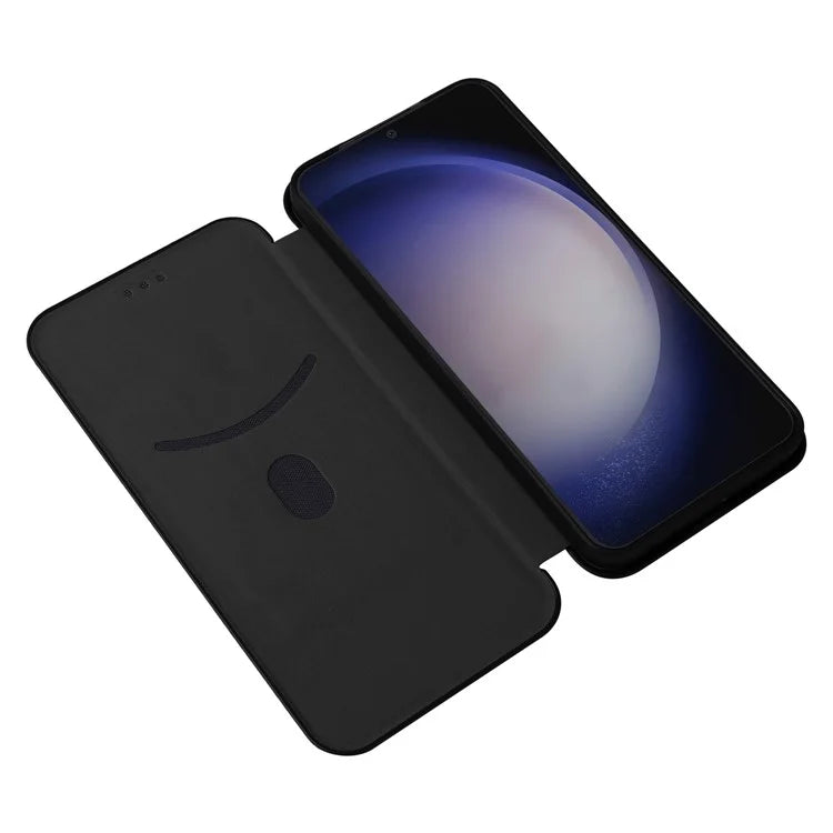 For Samsung Galaxy S24 Case Anti-scratch Phone Leather Cover with Card Holder