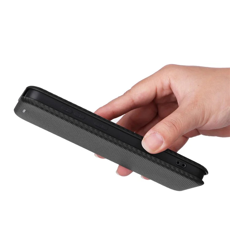 For Samsung Galaxy S24 Case Anti-scratch Phone Leather Cover with Card Holder