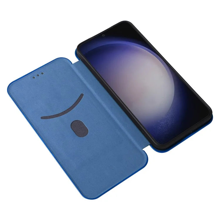 For Samsung Galaxy S24 Case Anti-scratch Phone Leather Cover with Card Holder