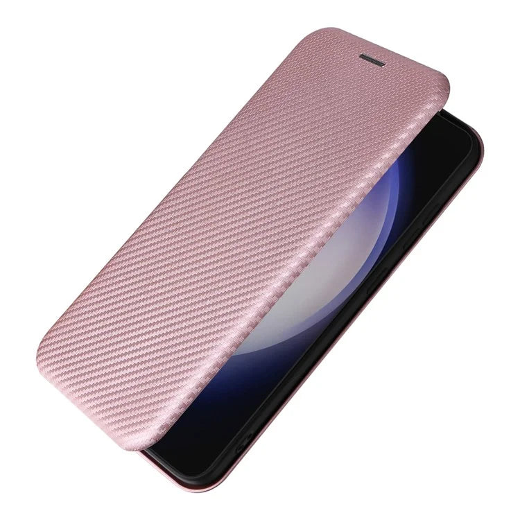 For Samsung Galaxy S24 Case Anti-scratch Phone Leather Cover with Card Holder