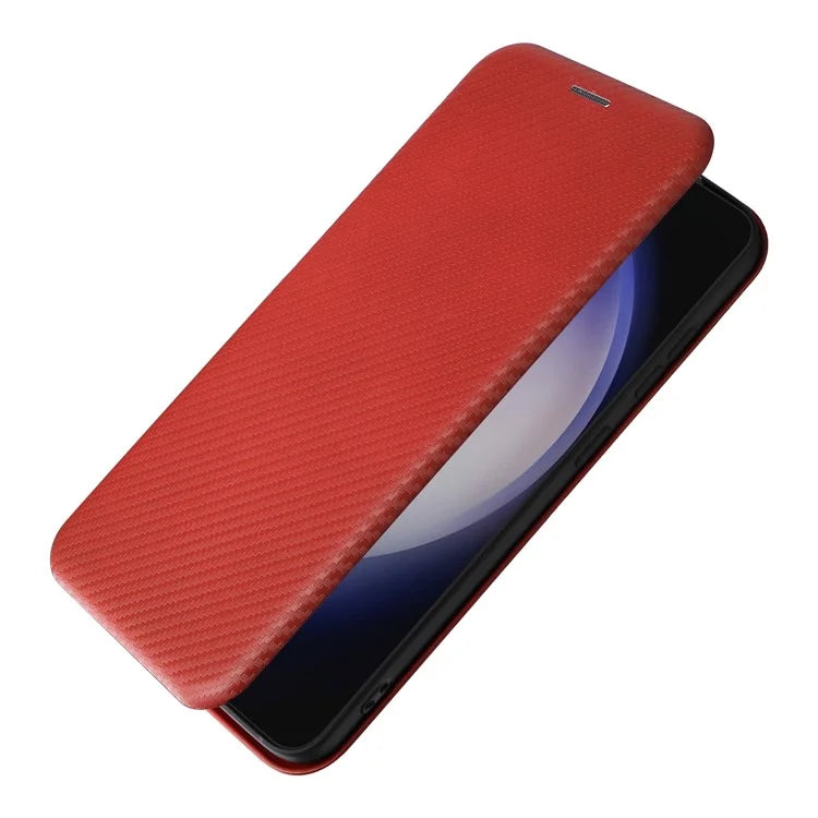 For Samsung Galaxy S24 Case Anti-scratch Phone Leather Cover with Card Holder