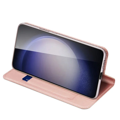 DUX DUCIS Skin Pro Series For Samsung Galaxy S24 Case Card Holders PU Leather Phone Cover