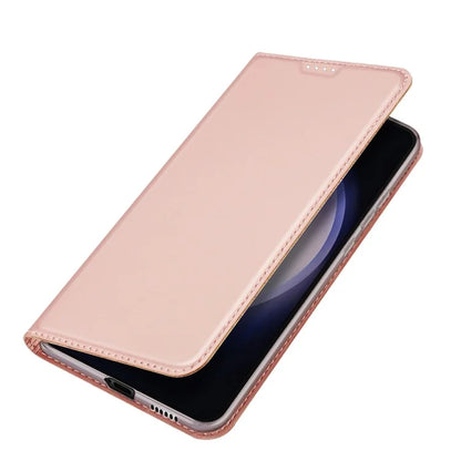 DUX DUCIS Skin Pro Series For Samsung Galaxy S24 Case Card Holders PU Leather Phone Cover