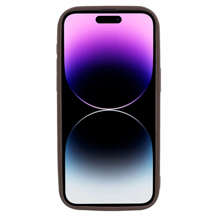 For iPhone 14 Pro Case Soft TPU Matte Finish Coating Phone Cover