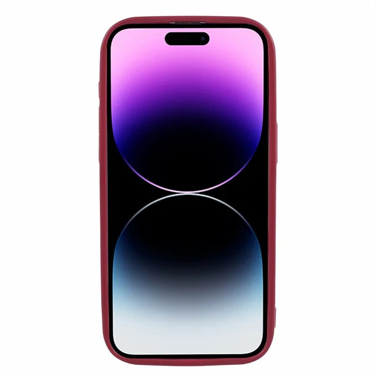 For iPhone 14 Pro Case Soft TPU Matte Finish Coating Phone Cover