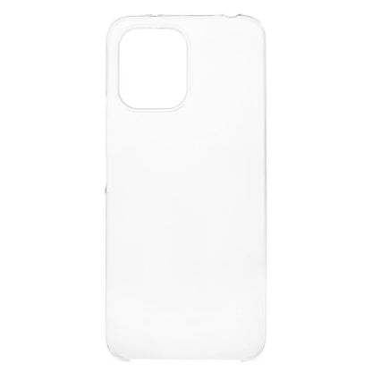 For Xiaomi Redmi 12 4G Clear Case TPU + Acrylic Cover with PET Screen Protector