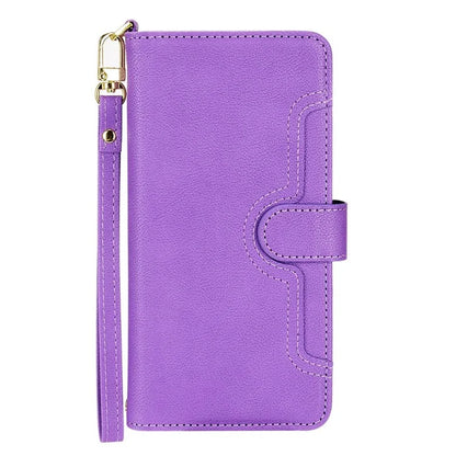 For Google Pixel 8 Pro Case Zipper Pocket Leather Stand Phone Cover