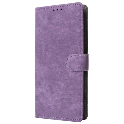 For ZTE Blade A33S Leather Case RFID Blocking Phone Cover with Strap