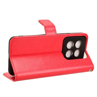For Xiaomi 14 Pro Case Wallet PU Leather Crazy Horse Texture Phone Cover