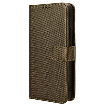 For Xiaomi 14 Pro Case Diamond Texture PU Leather Smartphone Shell Cover Wallet