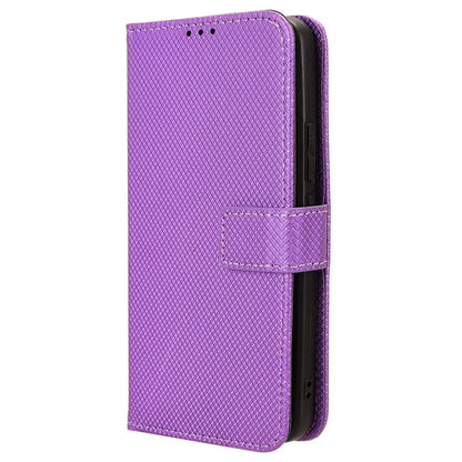 For Xiaomi 14 Pro Case Diamond Texture PU Leather Smartphone Shell Cover Wallet