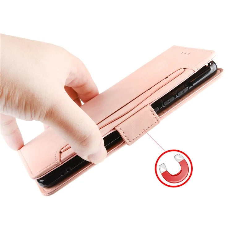For Xiaomi 14 Pro Case Anti-scratch Leather Smart Phone Cover with Multiple Card Slots
