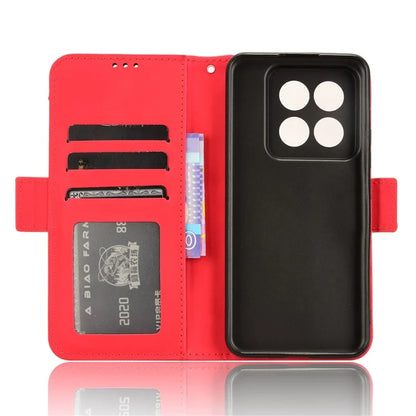 For Xiaomi 14 Pro Case Anti-scratch Leather Smart Phone Cover with Multiple Card Slots