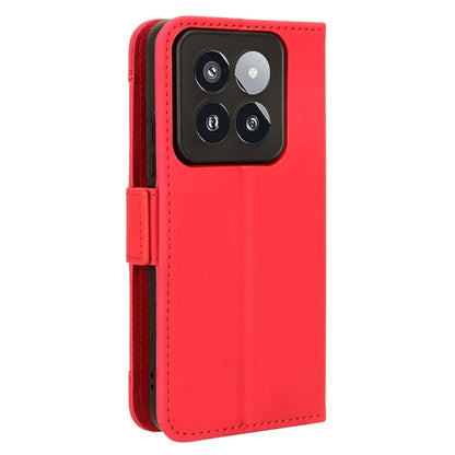 For Xiaomi 14 Pro Case Anti-scratch Leather Smart Phone Cover with Multiple Card Slots